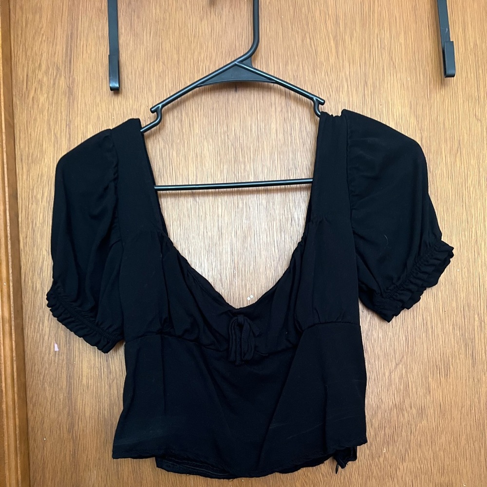 Black Urban Outfitters Cropped Top